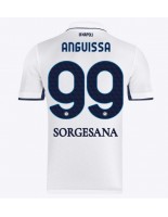 SSC Napoli Frank Anguissa #99 Venkovní Dres 2024-25 Krátký Rukáv